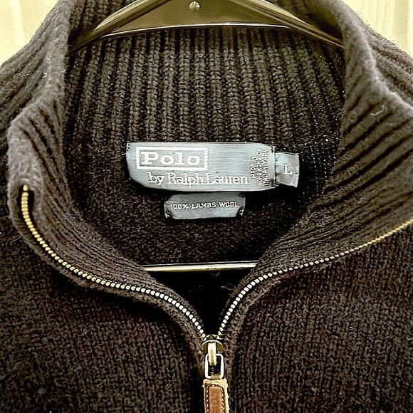 Ralph Lauren Polo quarter zip sweater - Picture 2 of 4